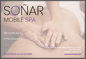 Massage Gift Certificate